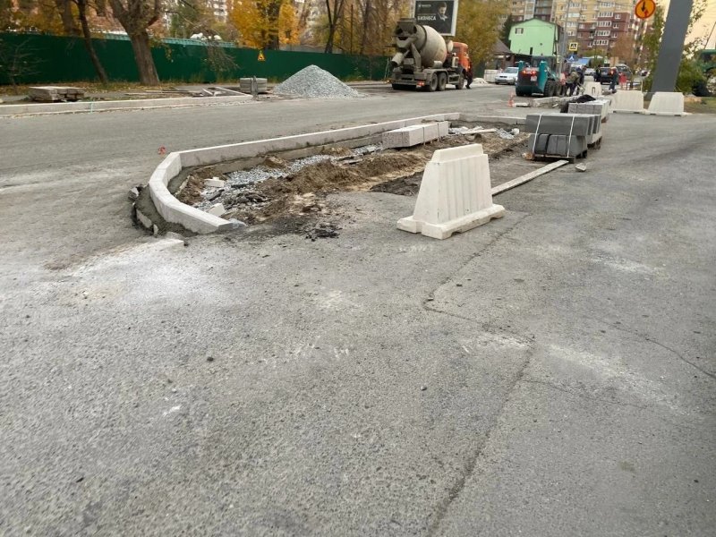 Бетон под бордюры в Екатеринбурге